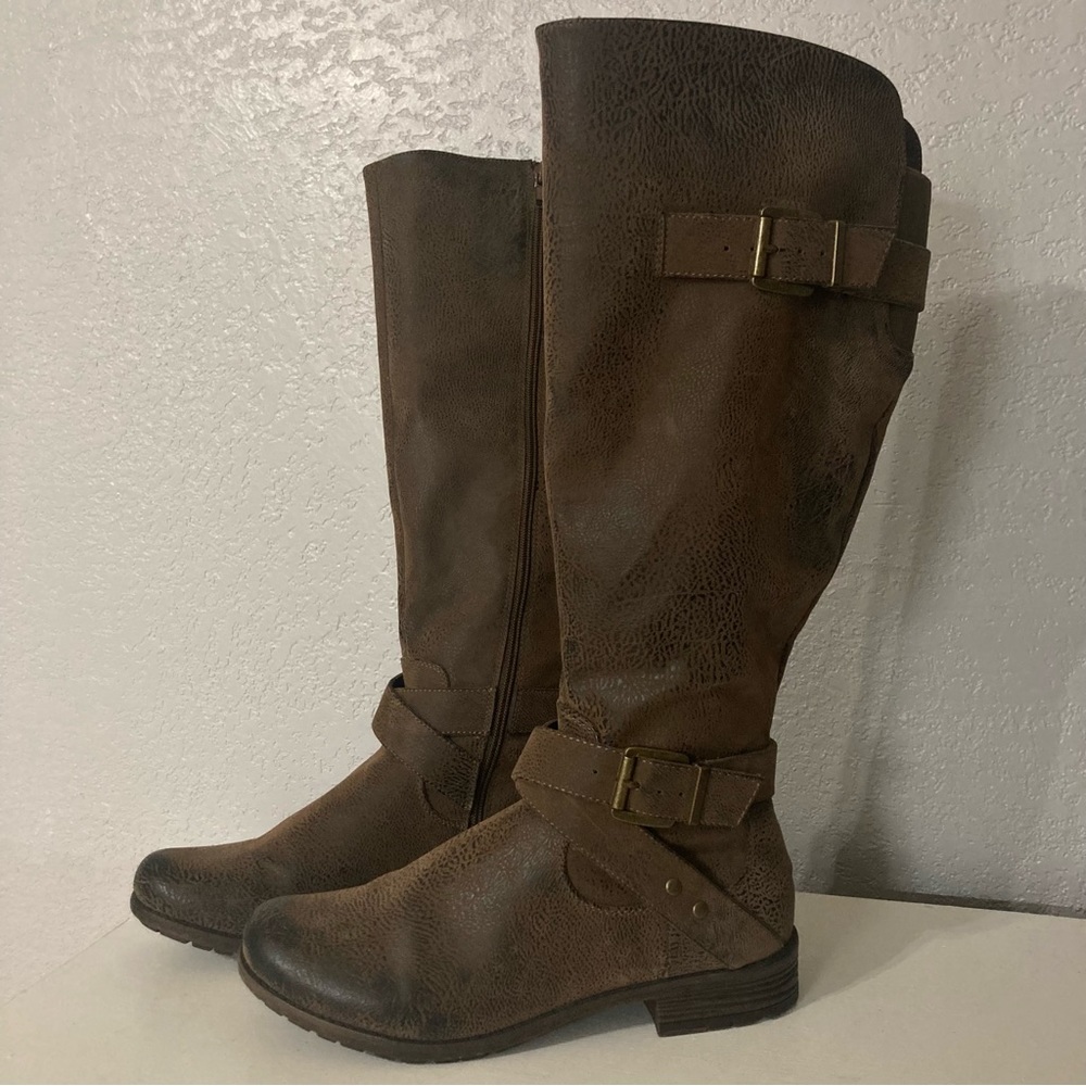 Vintage 7 Eight Wide-Leg Boots